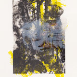 At Night, Color Lithograph, 41 x 51 cm