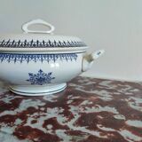 Saint-Amand earthenware soup tureen