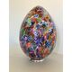 Contemporary Murano Glass Style Venetian Multicolored Millefiori Murrine Table Lamp