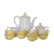 Lunéville-Badonviller KG Brilliant Gene Porcelain Tea Set