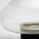 1960s Italian two-piece Murano glass table lamp by Roberto Pamio for Leucos