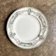 Flat plate in iron earthenware St Amand and Hamage, "Medallion" service