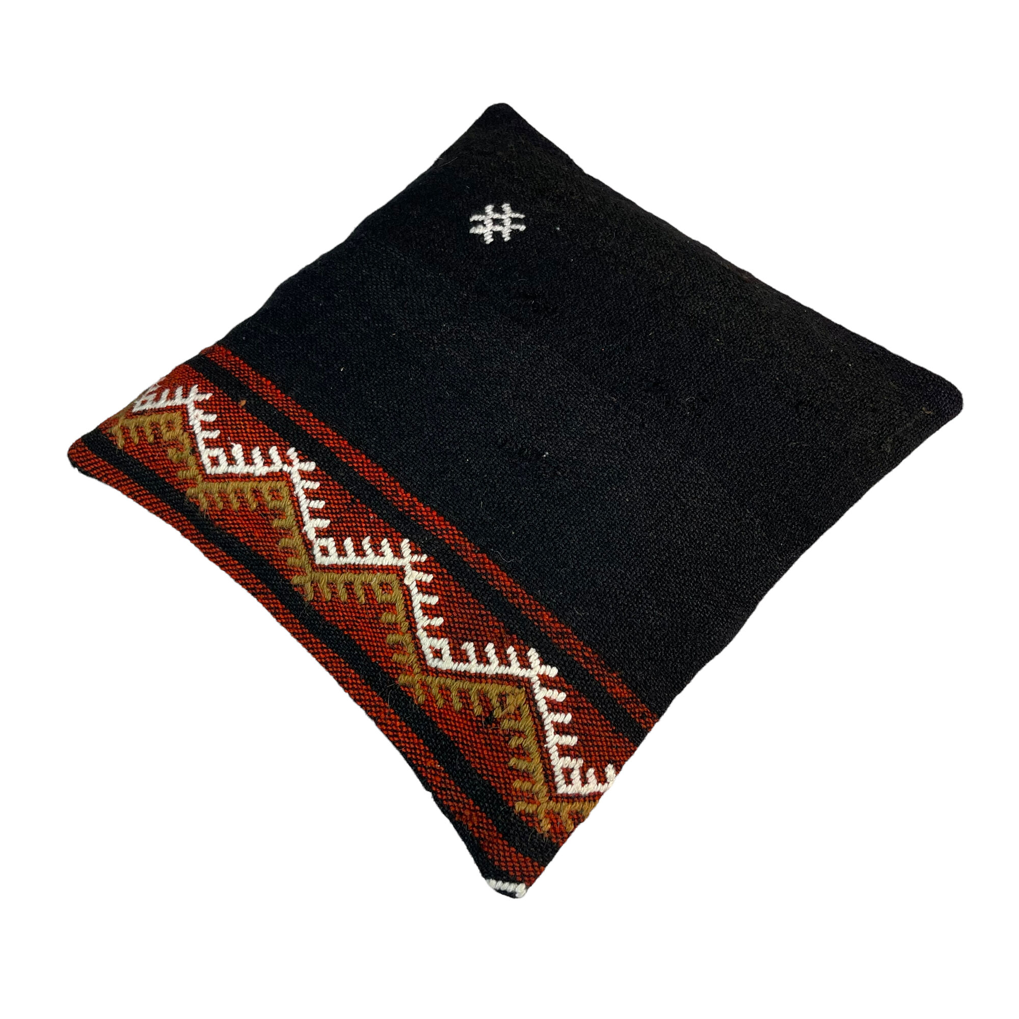 Turkish kilim cushion cover, 40 x 40 cm