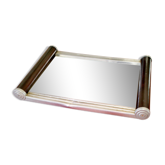 Art deco mirror tray