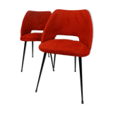 Duo de chaises moumoutes