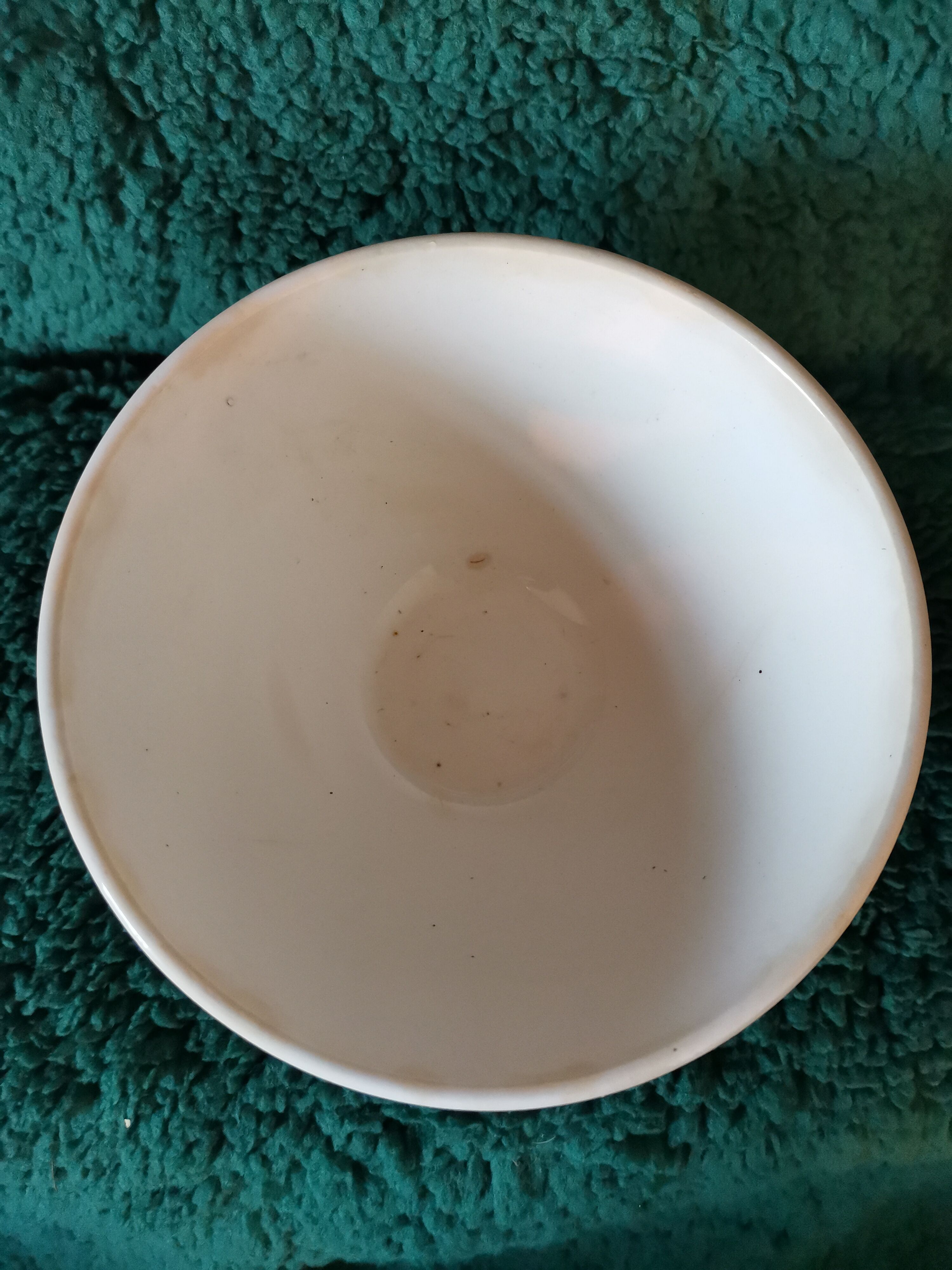 Old bowl Digoin pink red