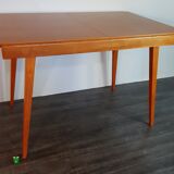 Extended table in Jiràk Beech by Tatra,  Czechoslovakia 1960