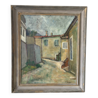 Corsican village signed
