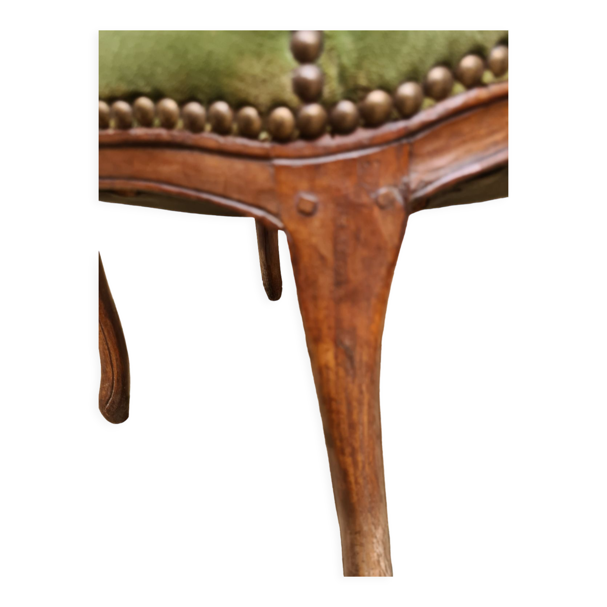 Pair of armchairs Louis XV period, stamped Baudin