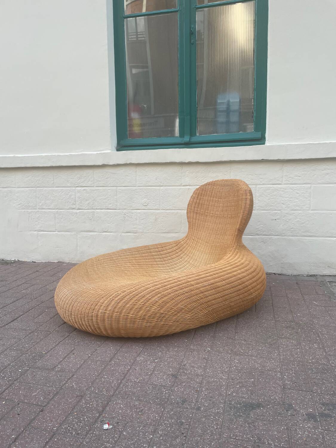 Vintage IKEA Storvik chaise longue armchair