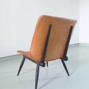 Chaise en cuir design finlandais