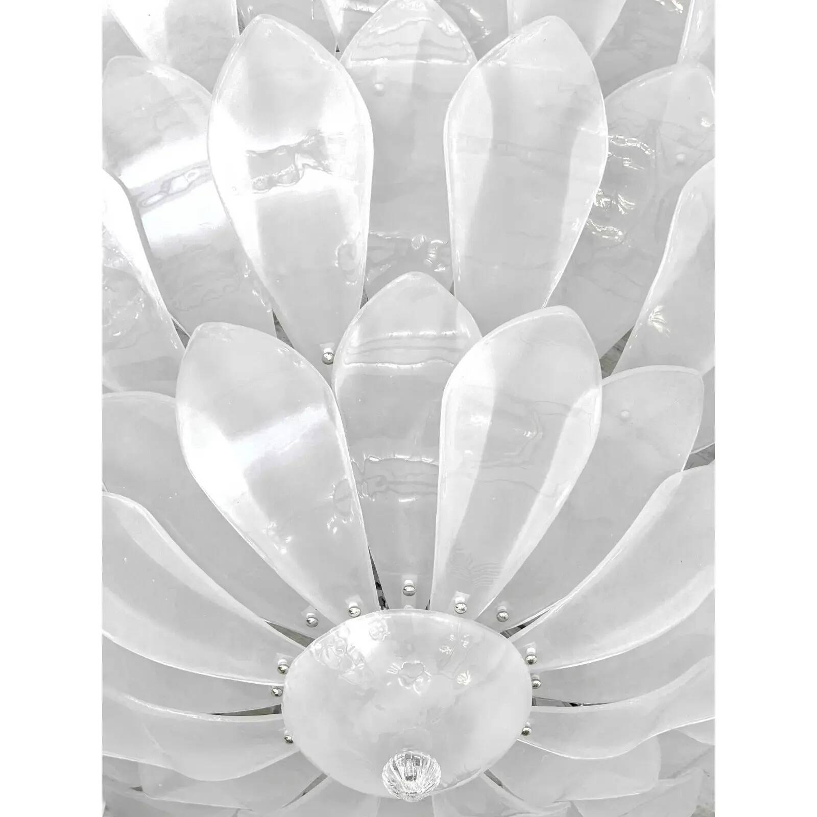 Artistic Sanded Glass Flush Mount by Simoeng for Simoeng