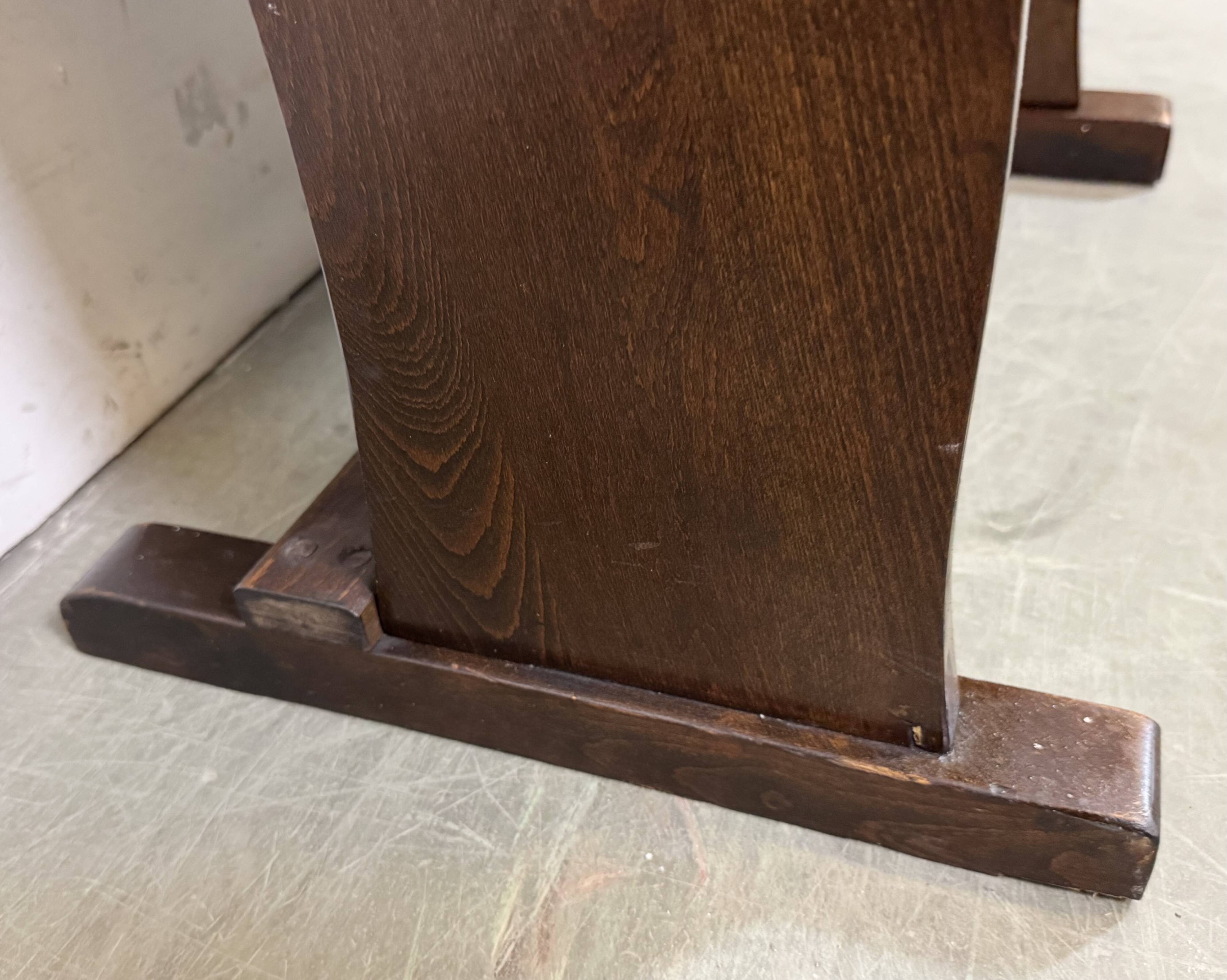 Vintage two-seat cinema bench from ton, 1960s