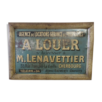 Advertising sheet