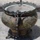 Ancienne jardinière en cuivre décor hindou