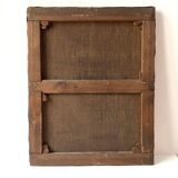 Portrait of a man in oil on canvas 19th century, old painting 1843 signed