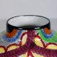 Handpainted Art Deco vase by Eva Stricker Zeisel for Schramberg