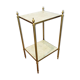 Marble and brass harness