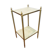 Marble and brass harness