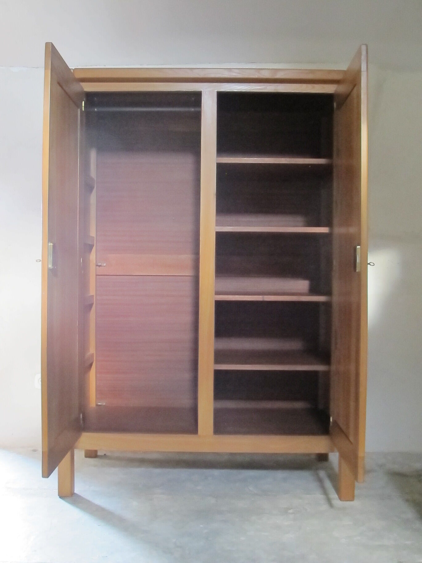 Solid elm cabinet House revival