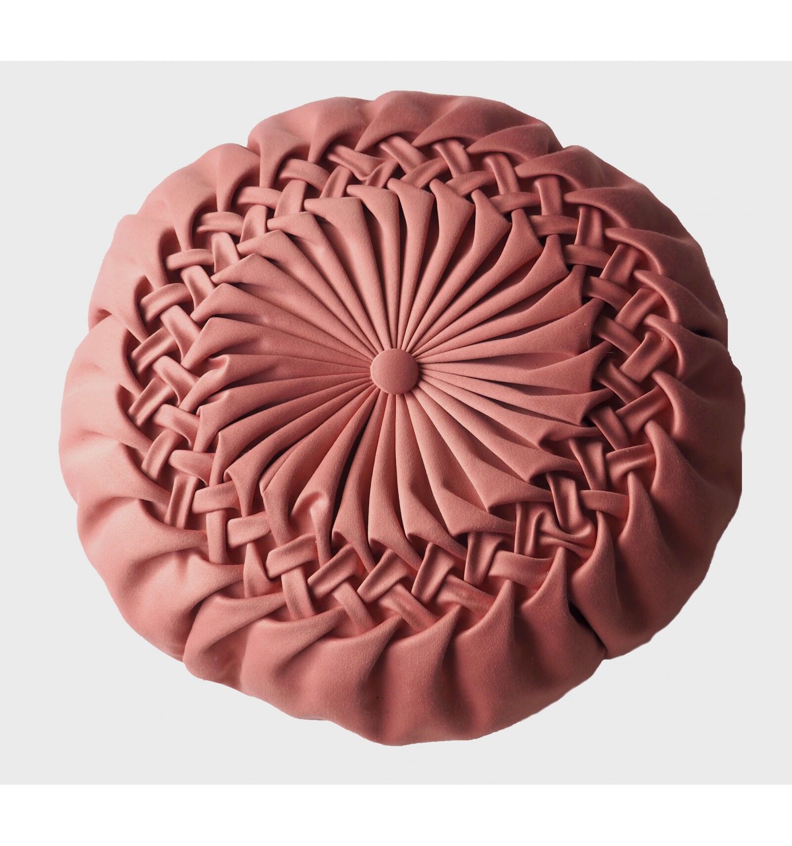 Coussin vieux rose