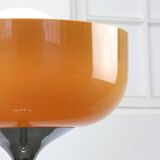 Grand lampadaire marron de Luigi Massoni pour Guzzini, années 1970