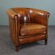 Beautiful sheep leather set of two club chairs and a 2 seater sofa