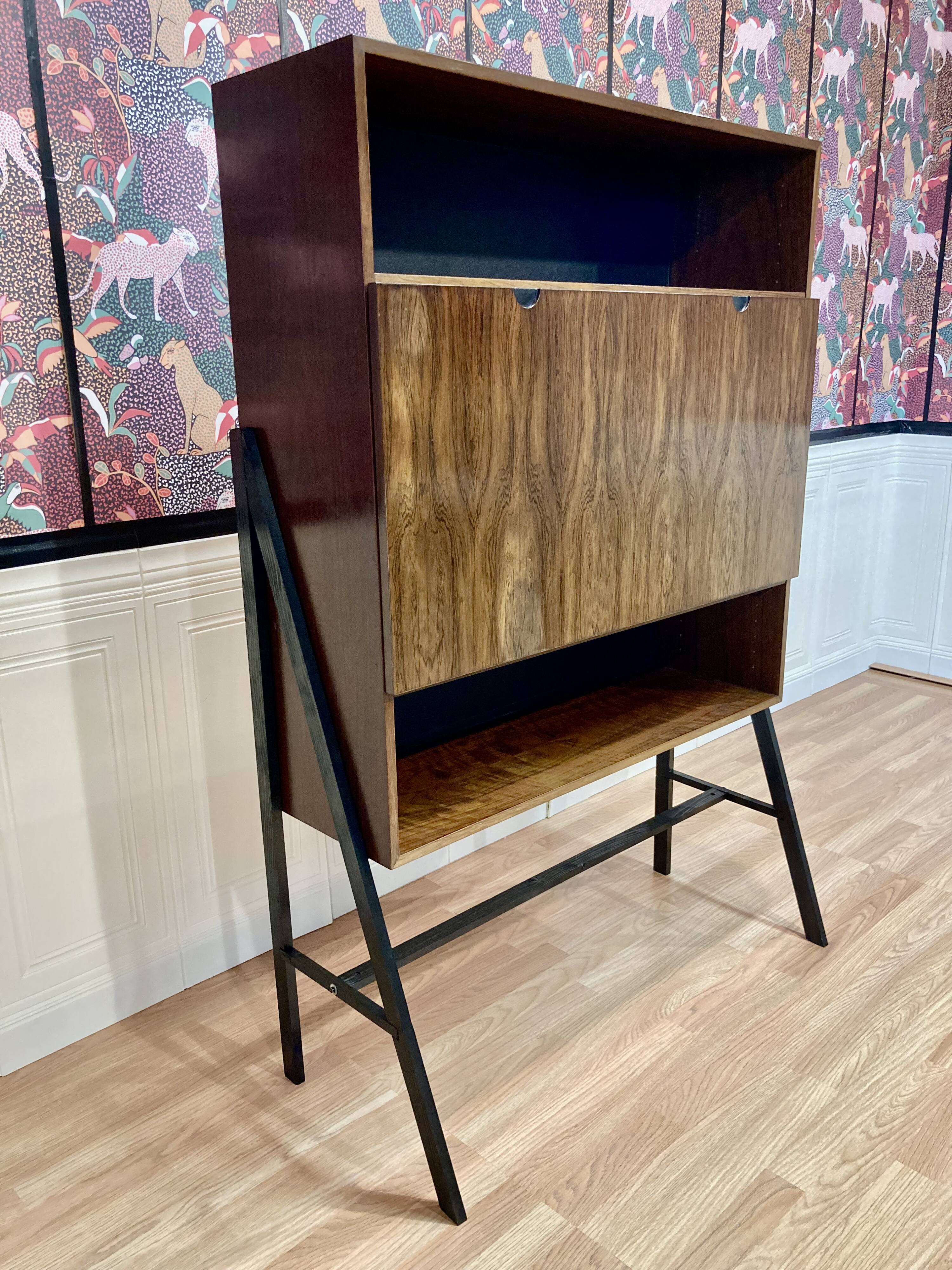 Rosewood desk scandinavian design 1950.
