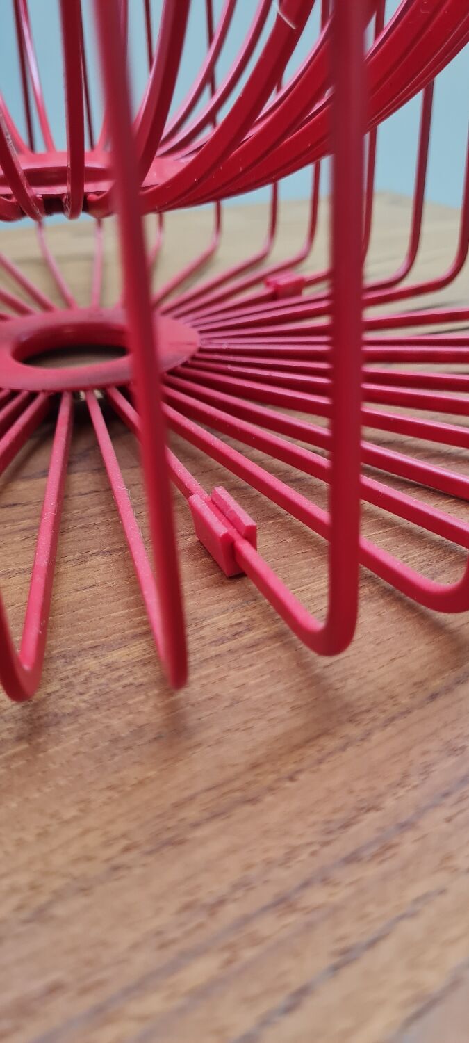 Tradig fruit basket by Ehlen Johansson in metal