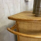 Vintage rattan bar