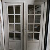 Old glazed bookcase or dresser