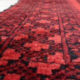 Antique Afghan Ersari handmade rug 118 cm x 196 cm 1920s