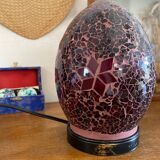 Mosaic egg lamp