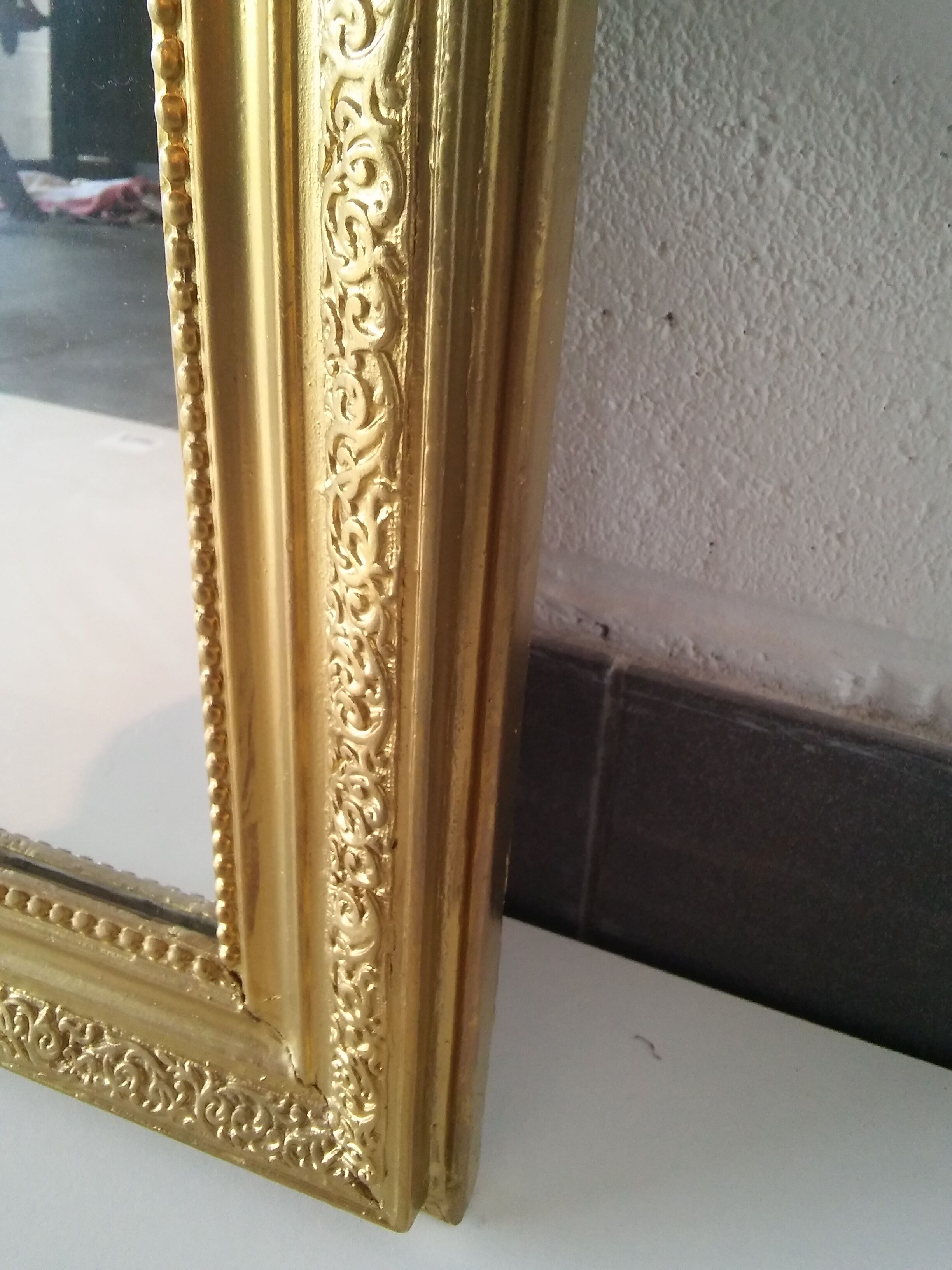 Mirror  vintage gold 56x74cm