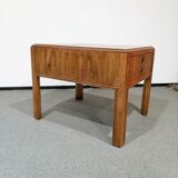 Vintage Drexel walnut bedside table, 1960