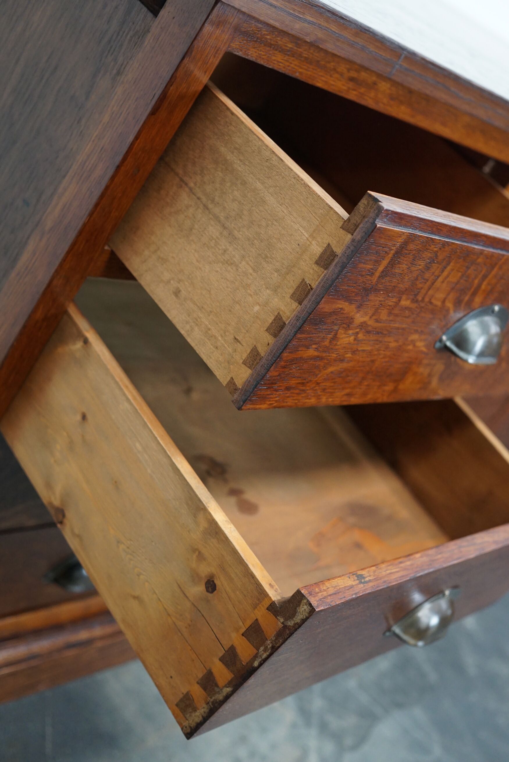 Dutch oak apothecary cabinet, 1930s