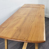 Ercol CC 41 Plank Dining Table & Extension Table, 1950s, 1960s