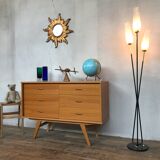 Chest of drawers 6 drawers vintage compass 1950 feet