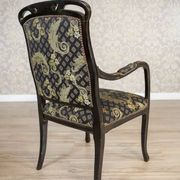 Fauteuil en chêne Art Nouveau du 20e siècle