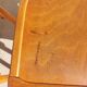 3 Luterma bistro chairs, medium oak finish