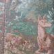 Old Wall Hanging Tapestry Hunting Theme 118 X 170 Cm