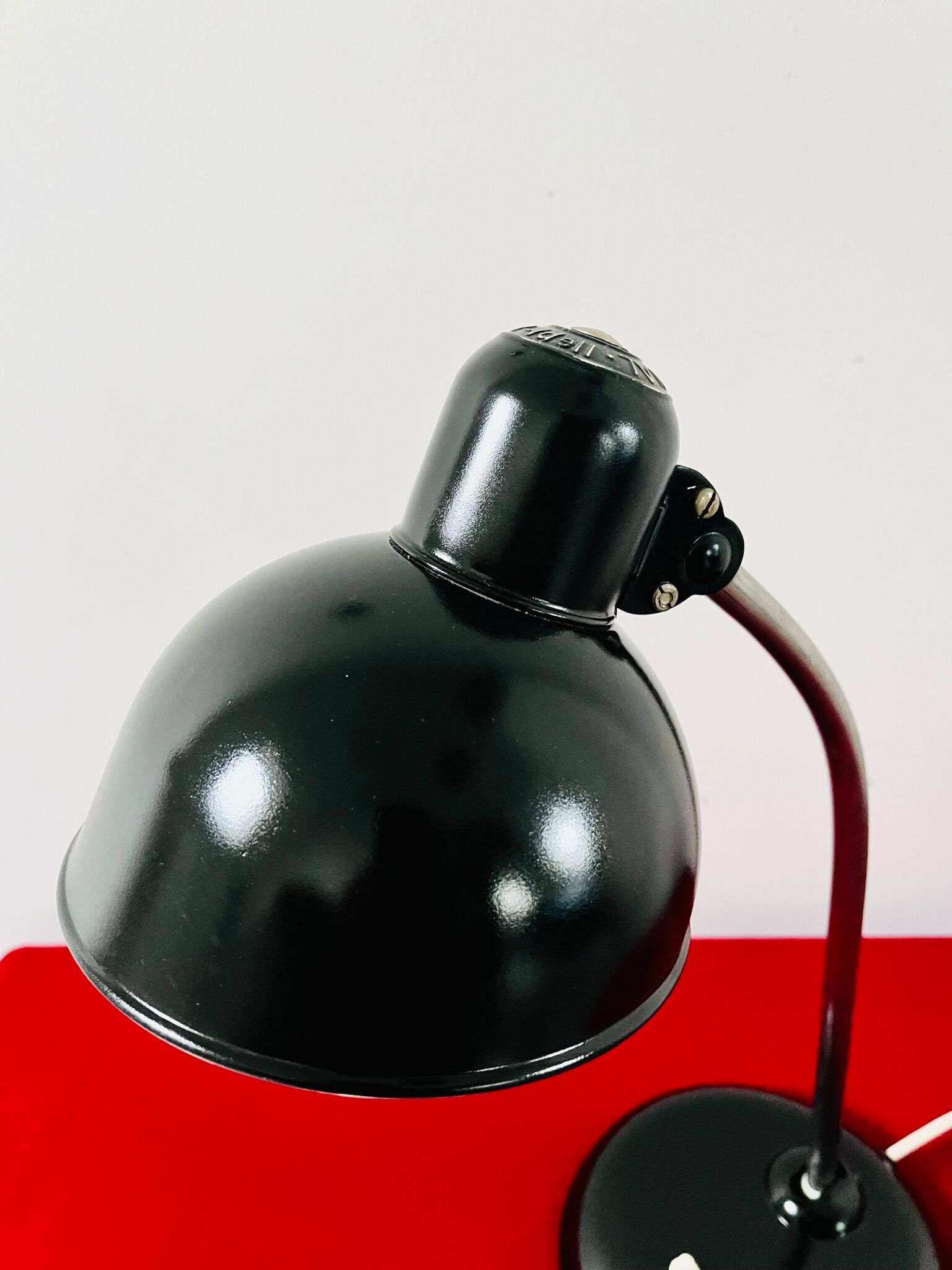 Lampe de bureau modèle 6551 Christian Dell Bauhaus 1930s