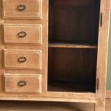 Raw wood sideboard
