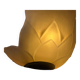 Pair of vintage wall lights, pink sandblasted glass, France 1970