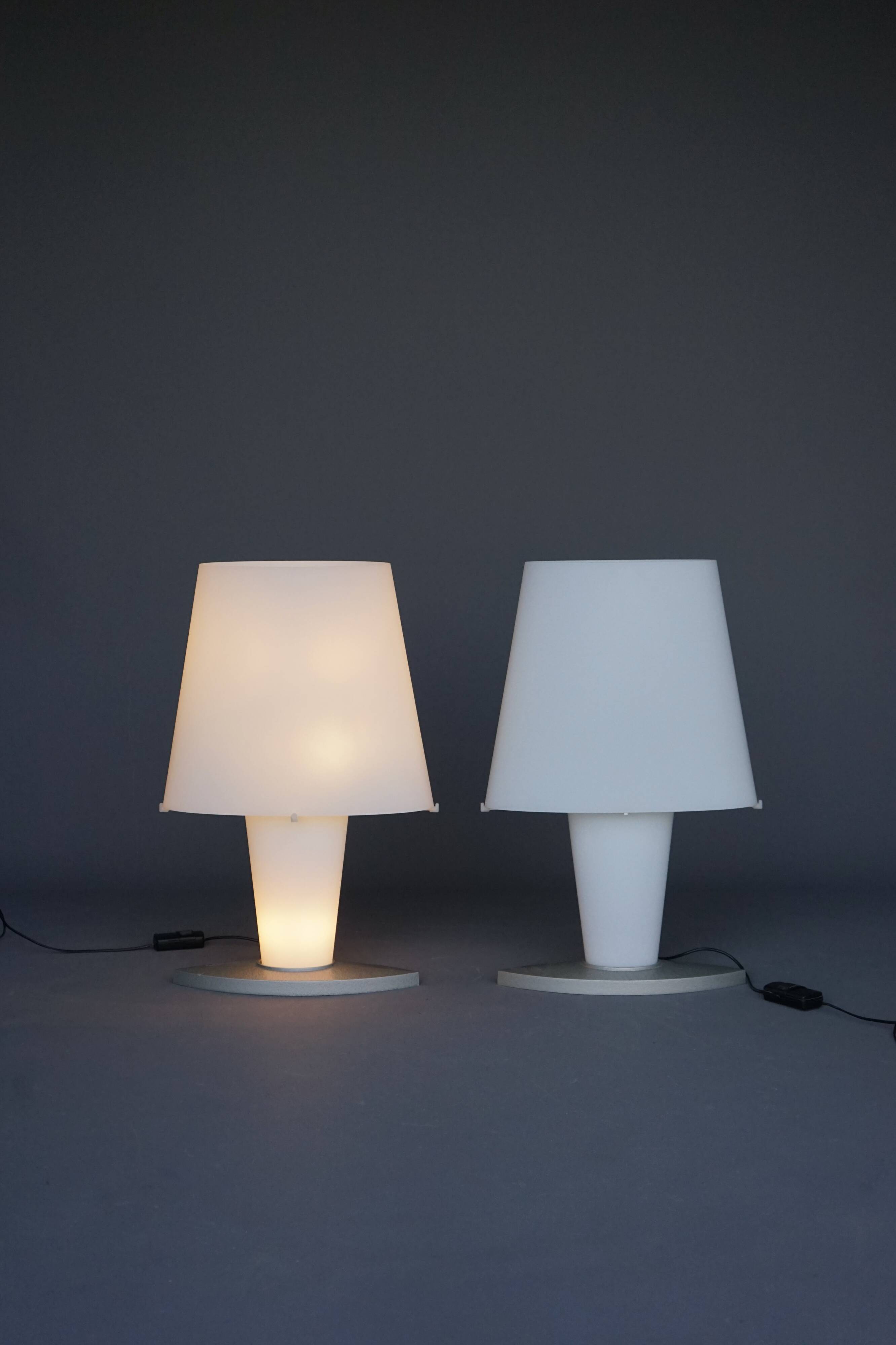 Lampes de Bureau Postmodernes par Daniela Puppa pour Fontana Arte, 1990s, Set de 2