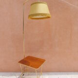 Lampadaire porte-revues vintage