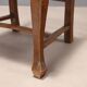 Antique walnut chairs from Italy, 20th century.