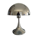 Vintage mushroom lamp 80s in chrome metal