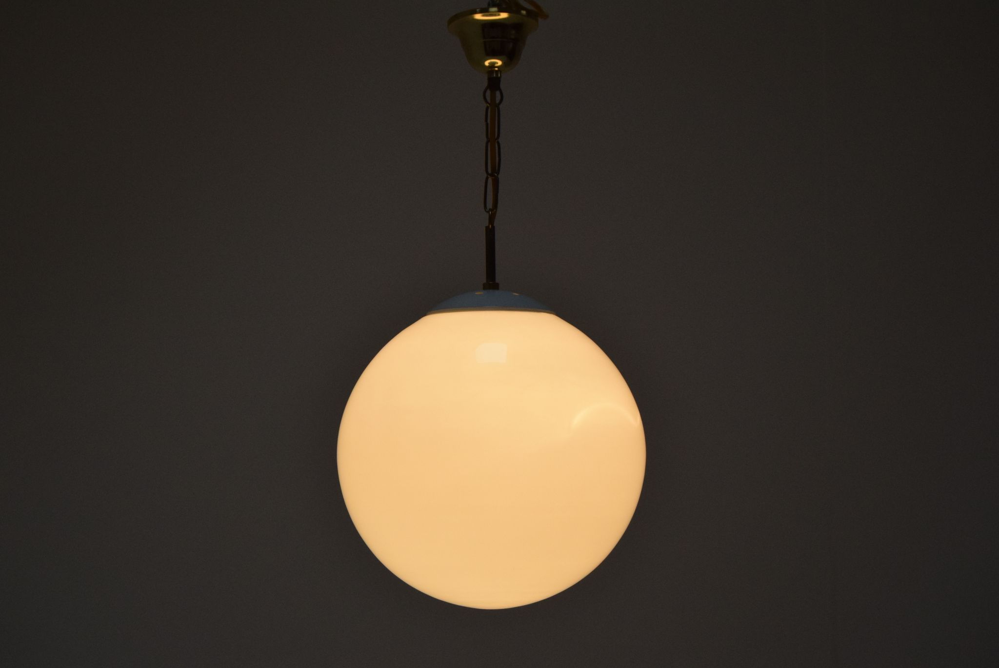 Mid-century Glass Pendant,1970‘s