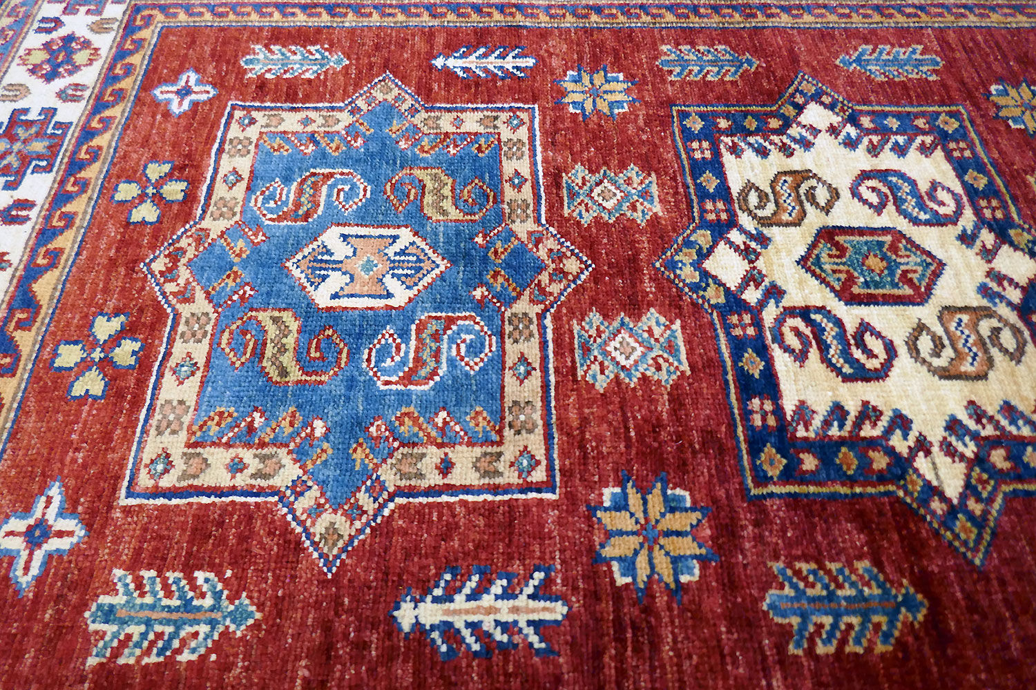 Oriental carpet "Kazak" extra fine 127 X 80 cm
